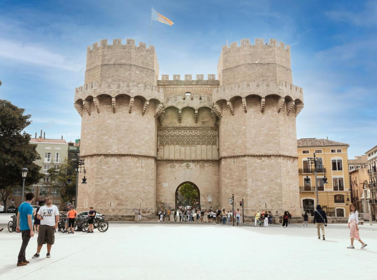Ferienwohnung Art Lofts Gardens Valencia Exterior foto